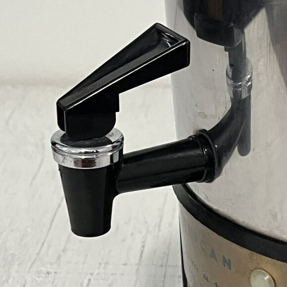 Vintage American Hardware Automatic 30 Cup Coffee Pot Percolator. WORKS GOOD - Picture 11 of 13